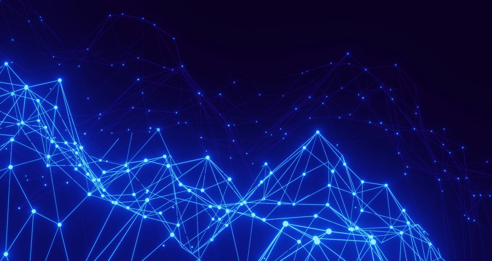 Blue start networking background.